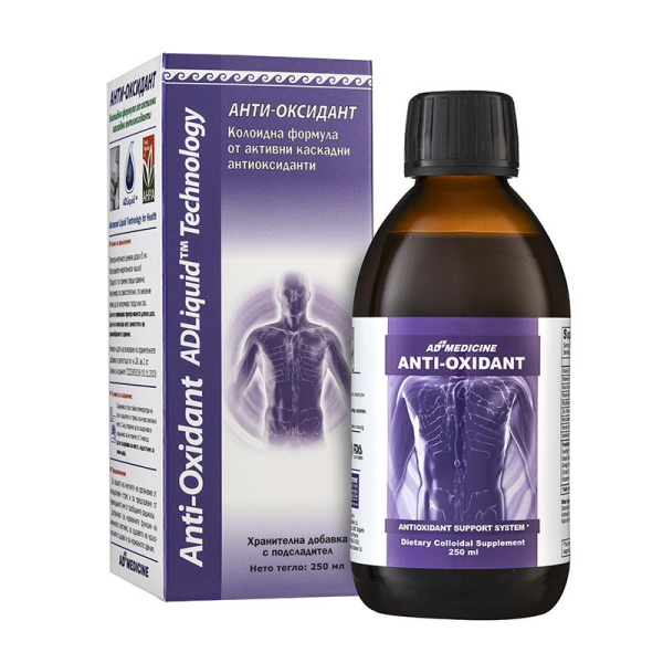 AD MEDICINE USA ADLiquid Anti-Oxidant, 250 мл AD MEDICINE USA ADLiquid Anti-Oxidant, 250 мл
