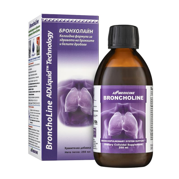 AD MEDICINE USA ADLiquid BronchoLine, 250 мл