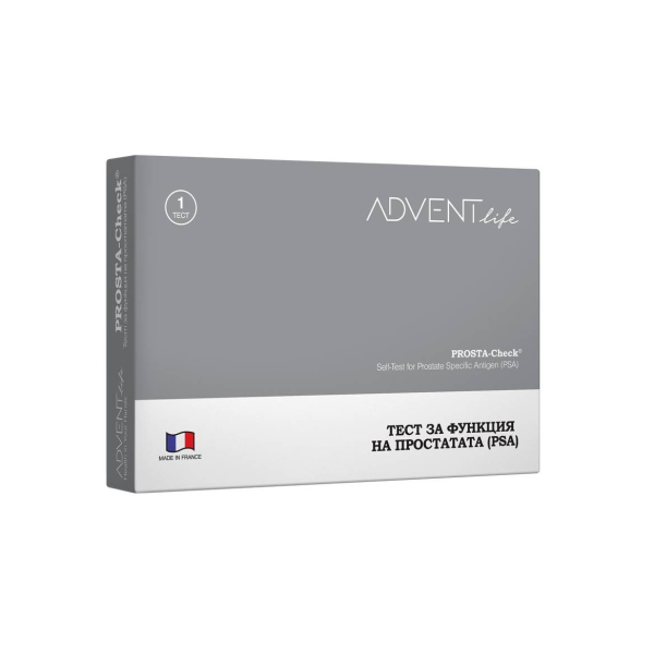 Advent Life Тест за функция на простатата, 1 бр. Advent Life Тест за функция на простатата, 1 бр.