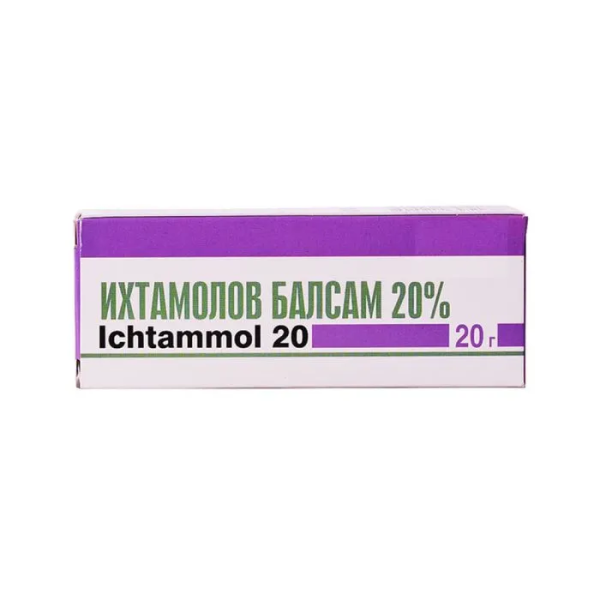 АЛФА МАРКЕТИНГ ЕООД Ихтамолов балсам 20%, 20 г АЛФА МАРКЕТИНГ ЕООД Ихтамолов балсам 20%, 20 г