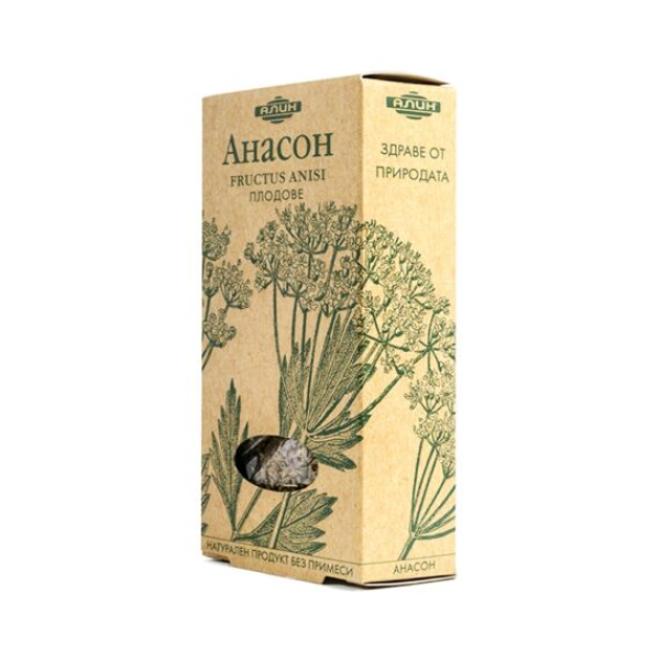 АЛИН Анасон - плод, 40гр АЛИН Анасон - плод, 40гр
