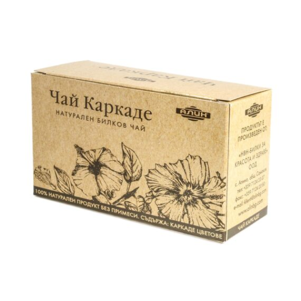 АЛИН Билков чай Каркаде - филтър, 20бр