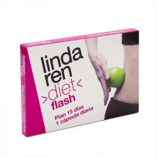LINDA REN DIET FLASH 15-дневна програма за отслабване, 15 капсули