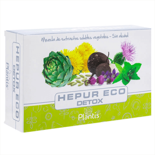PLANTIS Hepur Eco Detox Билков микс за детоксикация, 20 ампули