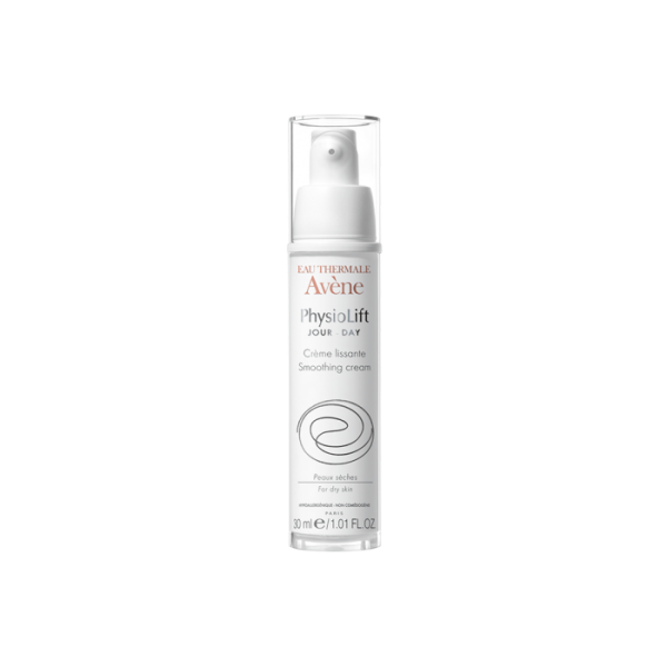 AVENE Physiolift Дневен изглаждащ крем за лице за суха кожа, 30 мл.