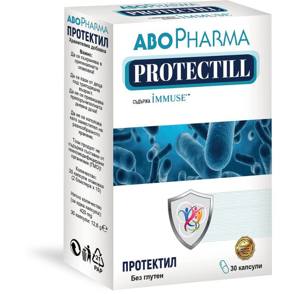 ABO PHARMA Протектил, 30 капсули