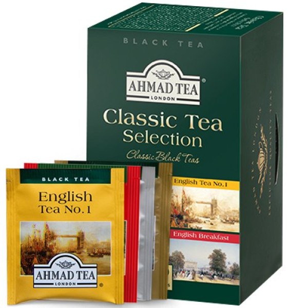 ЧЕРЕН Чай AHMAD CLASSIC BLACK SELECTION "Черен чай селекция" 20бр.