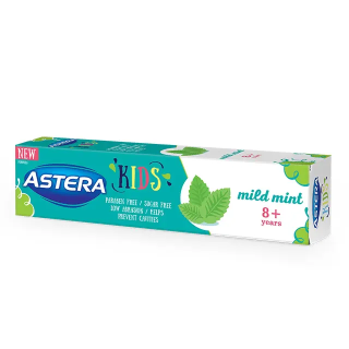ASTERA KIDS MILD MINT Детска паста за зъби 8+ 50мл.