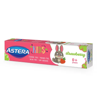 ASTERA KIDS STRAWBERRY Детска паста за зъби 0+ 50мл.