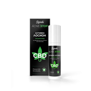 ЗДРАВЕ Акне Стоп CBD Активен лосион, 50 мл.