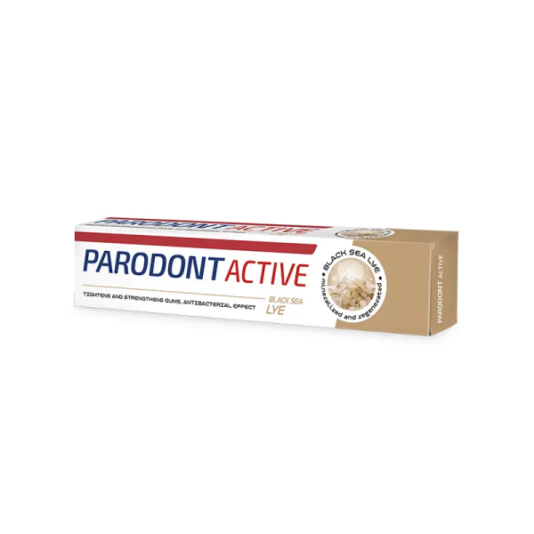 PARODONT ACTIVE Паста за зъби Поморийска луга 75мл. PARODONT ACTIVE Паста за зъби Поморийска луга 75мл.