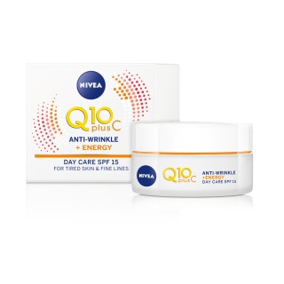 NIVEA Q10 PLUS ENERGY Енергизиращ дневен крем против бръчки 50мл.