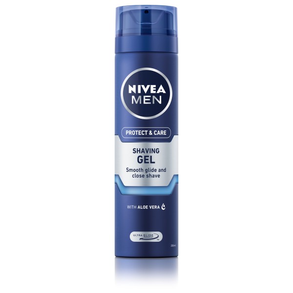 NIVEA MEN PROTECT & CARE Гел за бръснене 200мл. NIVEA MEN PROTECT & CARE Гел за бръснене 200мл.