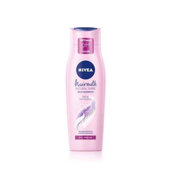 NIVEA HAIRMILK NATURAL SHINE Шампоан за блясък NIVEA HAIRMILK NATURAL SHINE Шампоан за блясък