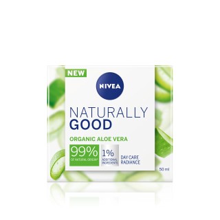 NIVEA NATURALLY GOOD Освежаващ дневен крем за лице 50мл.