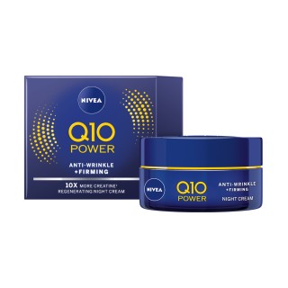 NIVEA Q10 POWER+FIRMING Нощен крем против бръчки 50мл.