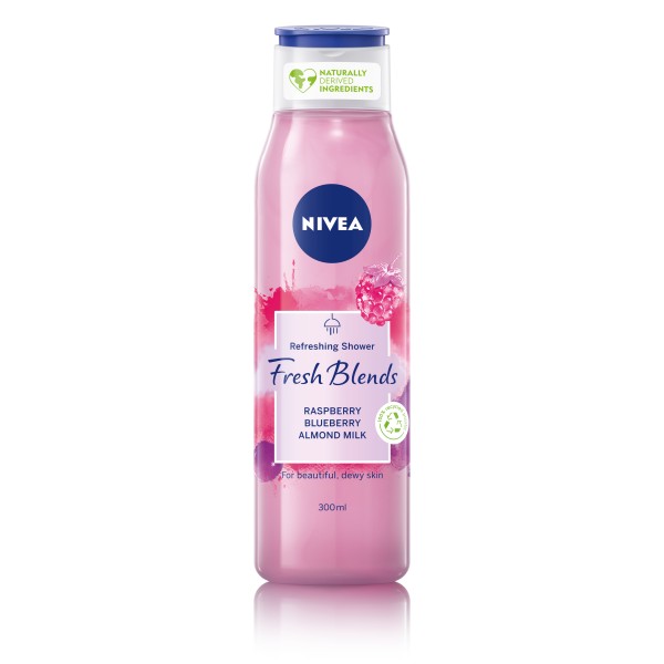 NIVEA FRESH BLENDS RASPBERRY Душ-гел 300мл.