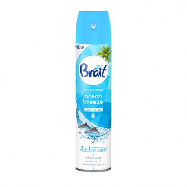 BRAIT Спрей ароматизатор Ocean Breeze, 300мл, 0680255