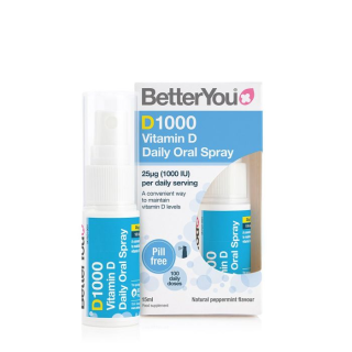 BETTER YOU Витамин D3 орален спрей 1000IU, 15 мл