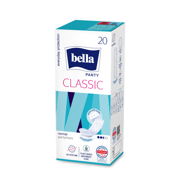 Ежедневни дамски превръзки BELLA PANTY CLASSIC, 20 бр.