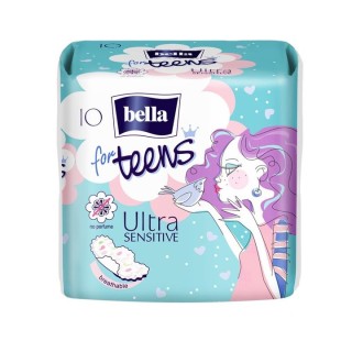 Дамски превръзки BELLA FOR TEENS ULTRA SENSITIVE ПАМУК 10бр.