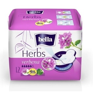 Дамски превръзки BELLA HERBS VERBENA ВЪРБИНКА 12бр.