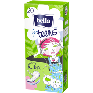 BELLA PANTY FOR TEENS RELAX ПАМУК  Ежедневни дамски превръзки 20бр.