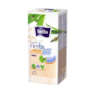 Ежедневни дамски превръзки BELLA PANTY HERBS PLANTAGO ЖИВОВЛЯК 18бр.