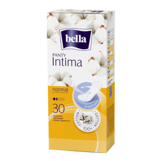 Ежедневни дамски превръзки BELLA PANTY INTIMA NORMAL 100%ПАМУК 30бр.