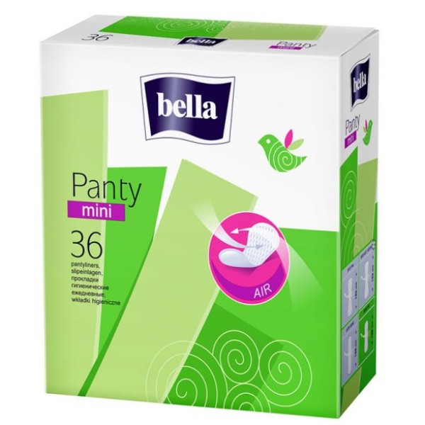 Ежедневни дамски превръзки BELLA PANTY MINI ПАМУК 36бр.