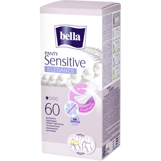 Ежедневни дамски превръзки BELLA PANTY SENSITIVE ELEGANCE ПАМУК 60бр.
