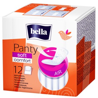 Ежедневни дамски превръзки BELLA PANTY SOFT COMFORT ПАМУК 12бр.