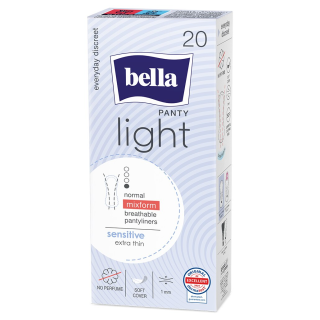 Ежедневни дамски превръзки BELLA PANTY LIGHT SENSITIVE, 20 бр.
