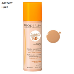 BIODERMA PHOTODERM NUDE TOUCH SPF50+ Слънцезащитен крем за лице против несъвършенства златист цвят/светъл цвят 40мл.
