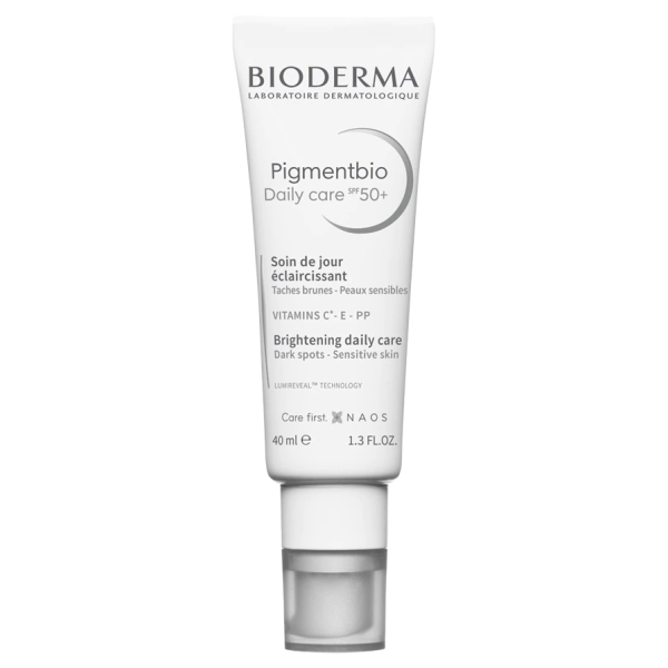 BIODERMA PIGMENTBIO SPF50+ Изсветляващ дневен крем за лице против пигментация 40мл.