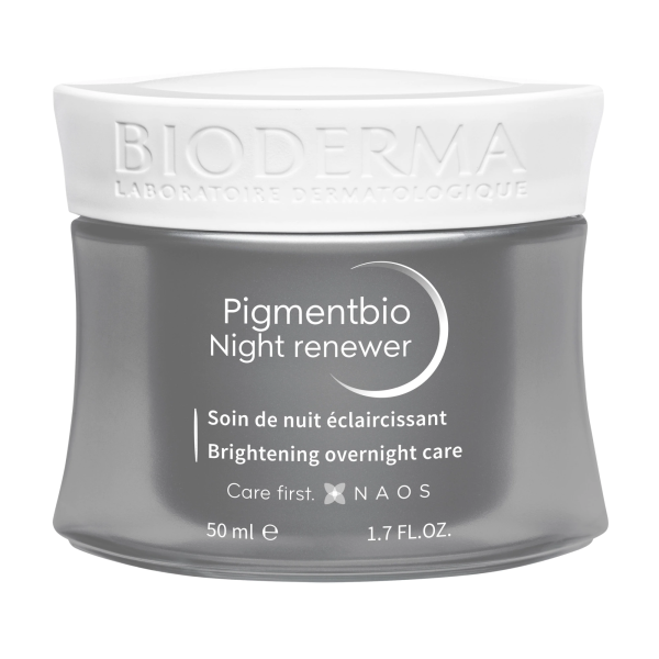 BIODERMA PIGMENTBIO Изсветляващ нощен крем за лице против пигментация 50мл.