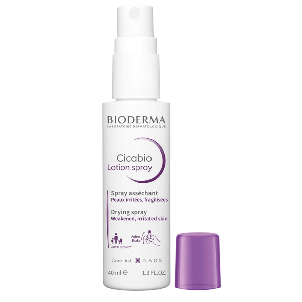 BIODERMA CICABIO LOTION SPRAY Лосион спрей за раздразнена и увредена кожа 40мл. BIODERMA CICABIO LOTION SPRAY Лосион спрей за раздразнена и увредена кожа 40мл.