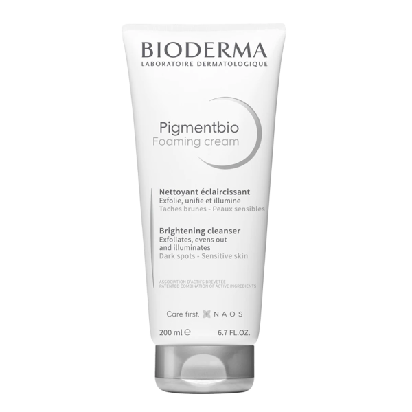 BIODERMA PIGMENTBIO FOAMING CREAM Ексфолиращ почистващ крем за изсветляване на тъмни петна 200мл. BIODERMA PIGMENTBIO FOAMING CREAM Ексфолиращ почистващ крем за изсветляване на тъмни петна 200мл.