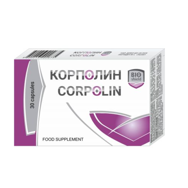 BIOSHIELD Корполин, 30 капсули BIOSHIELD Корполин, 30 капсули