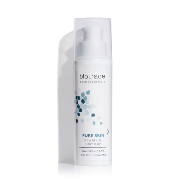 BIOTRADE Pure Skin Озаряващ нощен флуид, 50 мл.