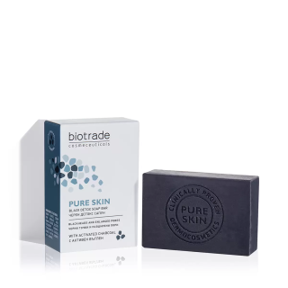 BIOTRADE Pure Skin Детокс сапун с Активен въглен, 100 г.