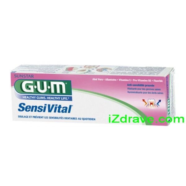 ПАСТА ЗА ЗЪБИ GUM SENSI VITAL 75 мл. ПАСТА ЗА ЗЪБИ GUM SENSI VITAL 75 мл.