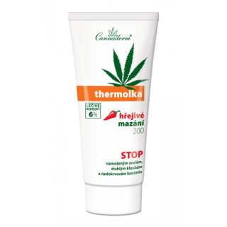 CANNADERM Thermolka Загряващ гел-балсам, 250 мл