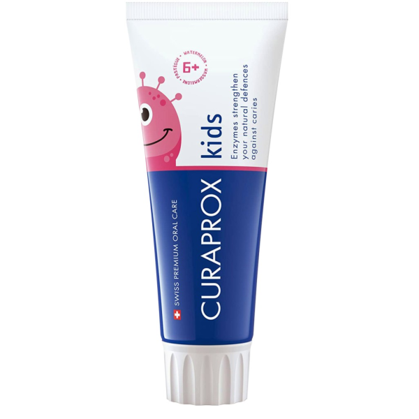 CURAPROX Kids Детска паста за зъби с вкус на Диня, 60 мл. CURAPROX Kids Детска паста за зъби с вкус на Диня, 60 мл.