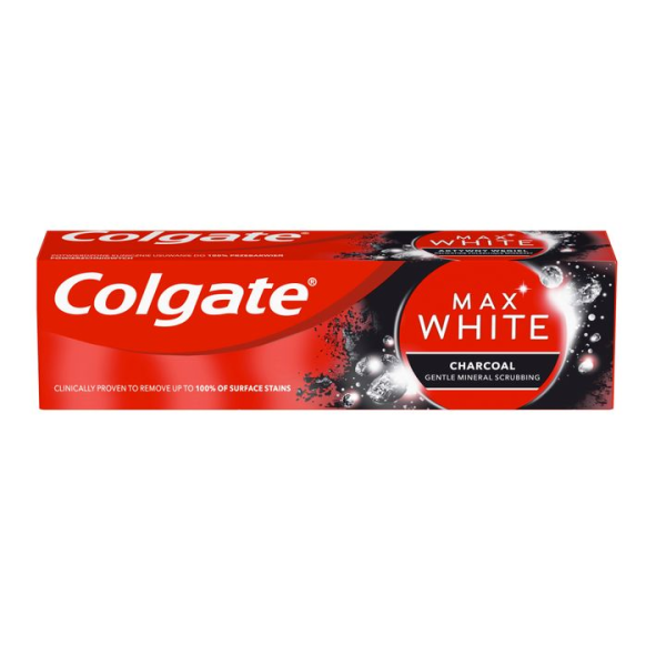 COLGATE Избелваща паста за зъби с Активен въглен, 75 мл