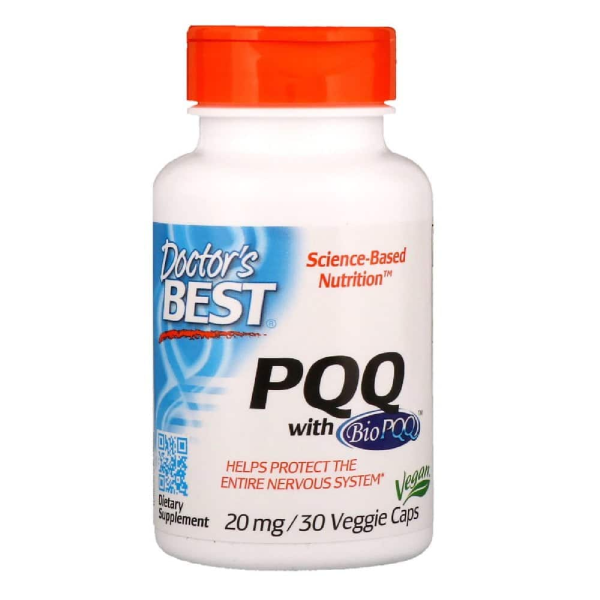 DOCTOR'S BEST PQQ 20мг, 30 капсули DOCTOR'S BEST PQQ 20мг, 30 капсули
