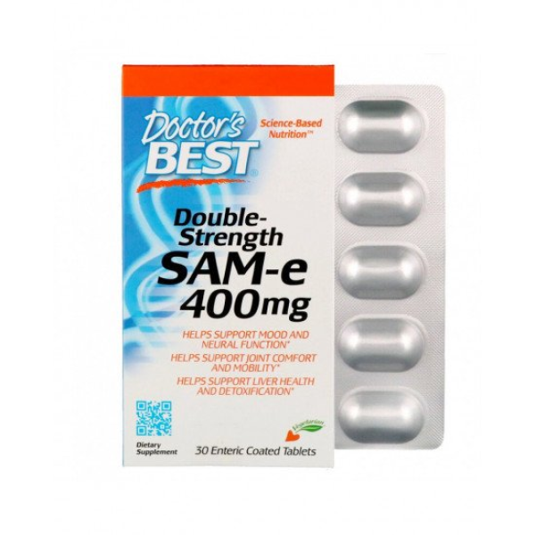 DOCTOR'S BEST САМ-е, 30 таблетки DOCTOR'S BEST САМ-е, 30 таблетки