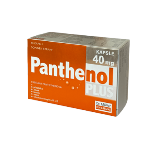Dr. Muller Pharma Пантенол Плюс против косопад 40 мг, 60 капсули