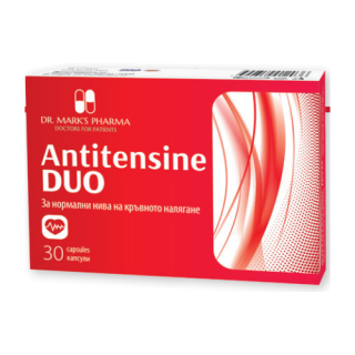 DR. MARK`S PHARMA Антитензин дуо, 30 капсули