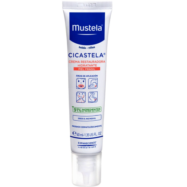 MUSTELA Cicastela Възстановяващ крем, 40мл, 33347 MUSTELA Cicastela Възстановяващ крем, 40мл, 33347